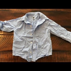 Janie and Jack 2T checked button down